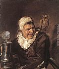 Frans Hals Canvas Paintings - Malle Babbe